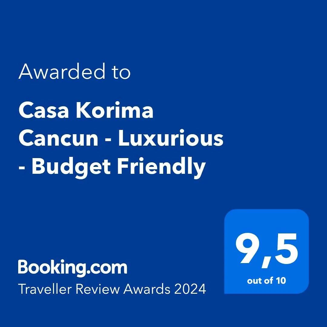 Apartment Casa Korima Cancun - Luxurious - Budget Friendly